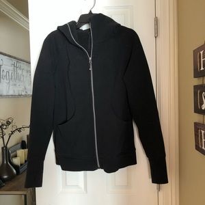 Lululemon black scuba hoodie
